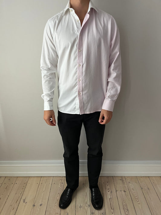 Pink & White Contrasted Shirt